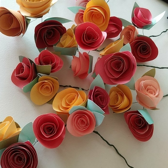 Other - Paper flowers, handmade, wedding, baby showe